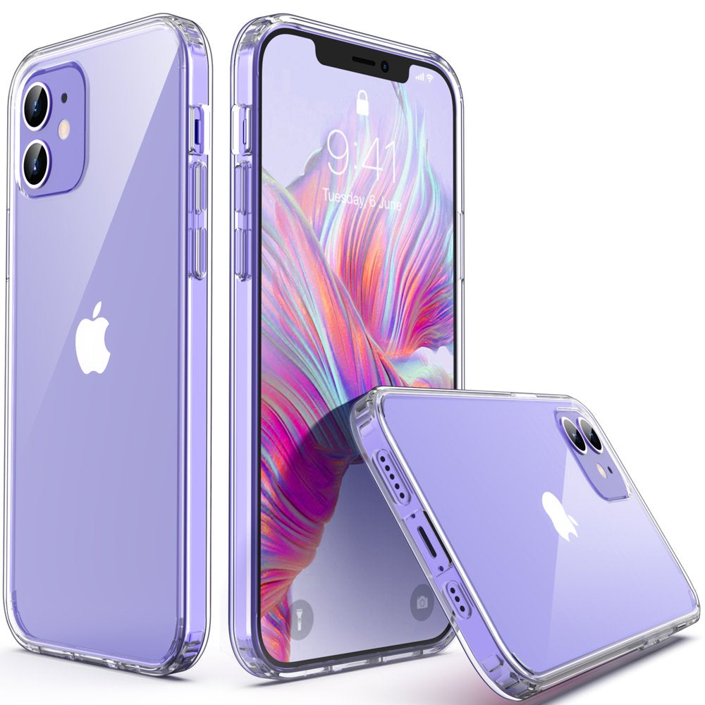 Iphone 12 Case, Iphone 12 Pro Case, Anti-Scratch Shockproof Bumper Slim Phone Case for Apple Iphone 12 / 12 Pro, Crystal Clear